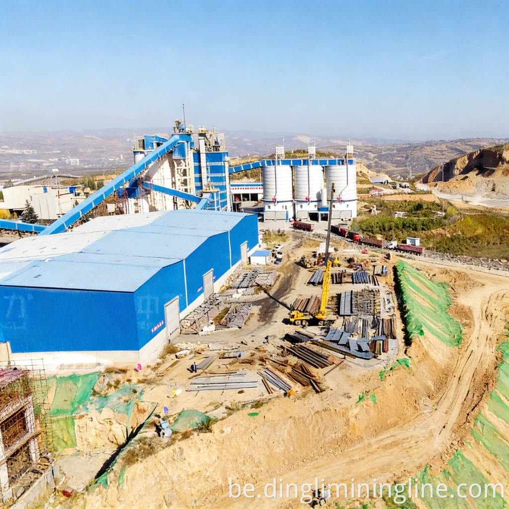 Mobile Limestone Production Line